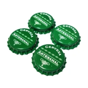 Tapas Corona verdes para Botellas Cerveza Artesanal