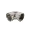 Codo roscado de 3.8" acero inoxidable