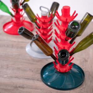 Rack Escurridor de Botellas Fijo