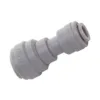 Conector Rápido Recto Reducido Plástico 1/2 x 3/8