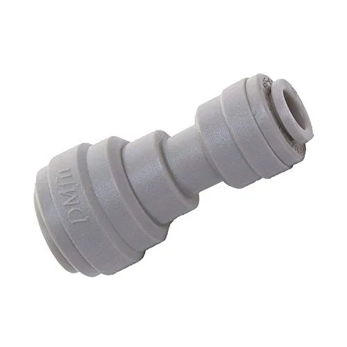 Conector Rápido Recto Reducido Plástico 1/2 x 3/8 Conector Rápido Recto Reducido Plástico 1/2 x 3/8