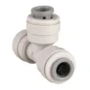 Conector Rápido ''T'' Plástico Jhon Guest 1/2'' x 1/2'' x 1/2''