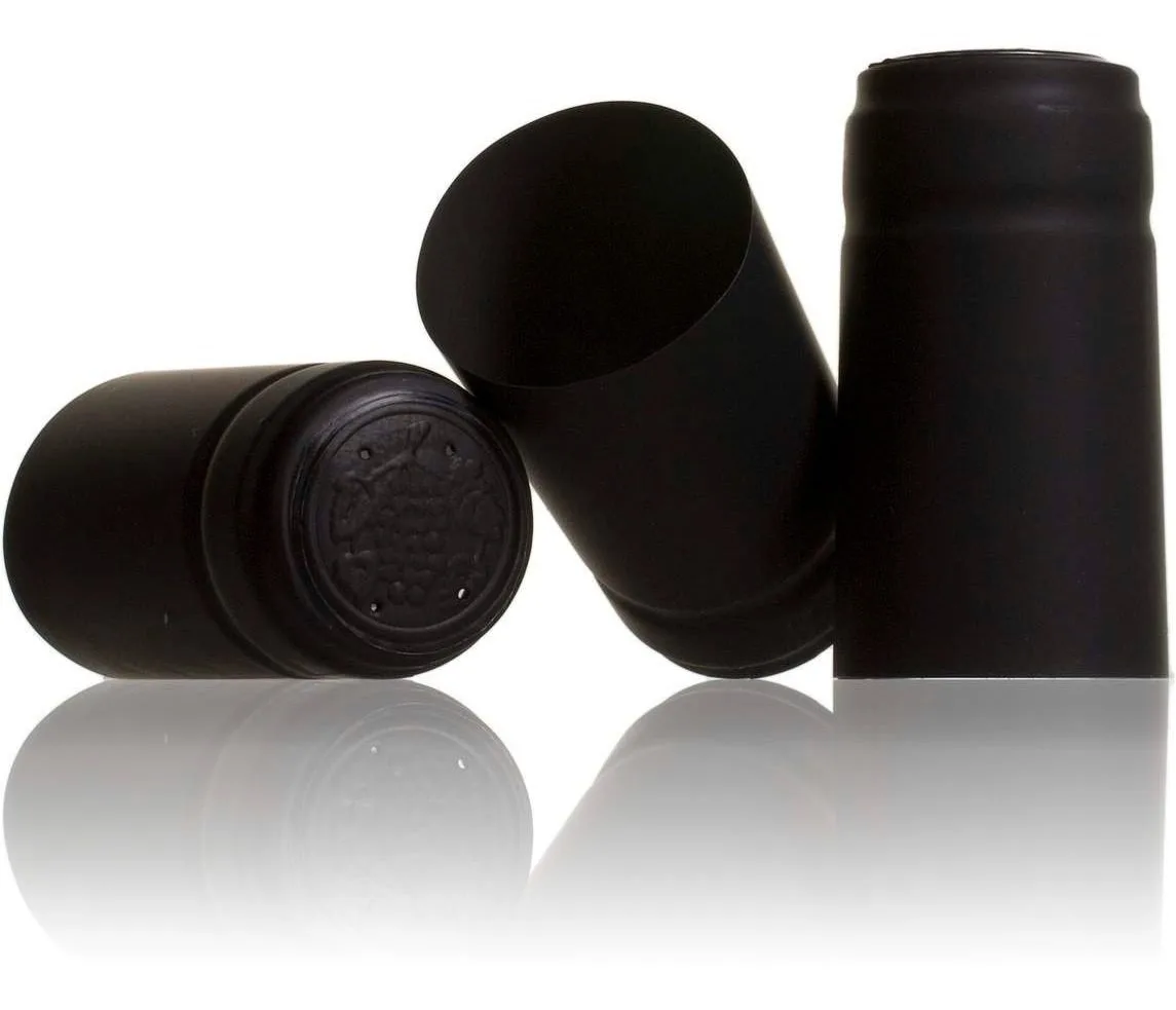 Cápsulas Termocontraíbles para Vino Negras Cápsulas Termocontraíbles para Vino - Negras