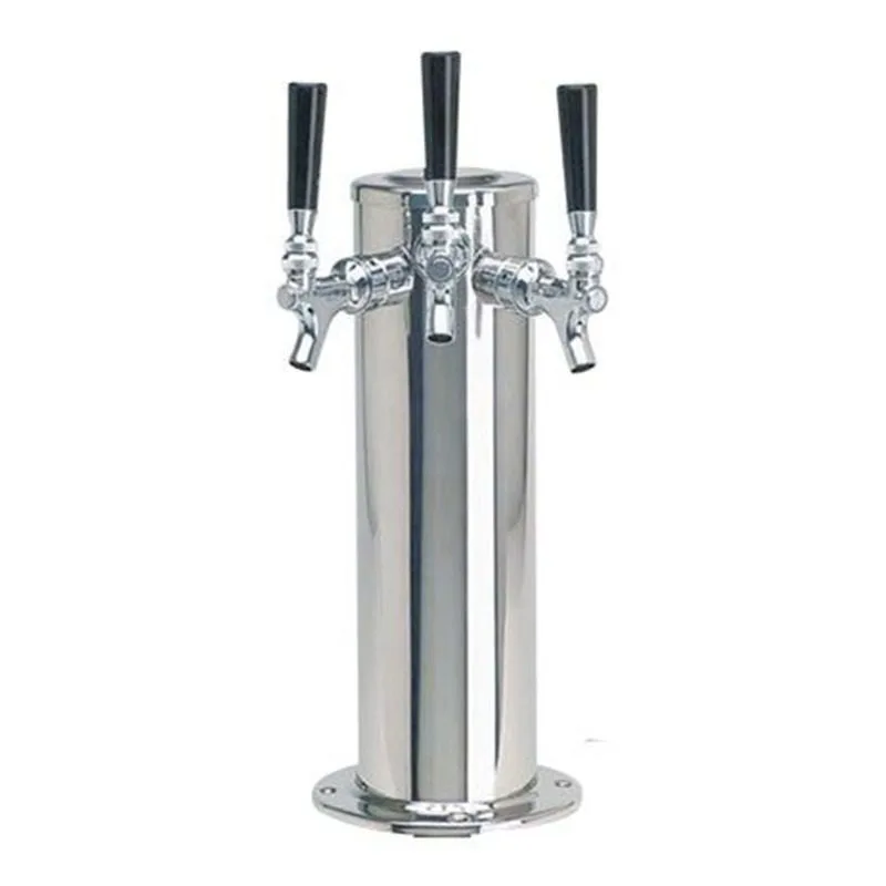 Columna Chopera Inoxidable con Tres Canillas Columna Chopera Inoxidable con tres canillas