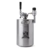 Mini Barril de 5 lts. con Canilla Metálica Mini Barril de 5 litros de Cerveza Crovan