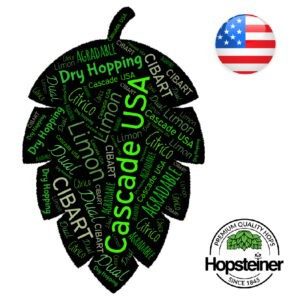 Lúpulo USA Cascade x 100 grs