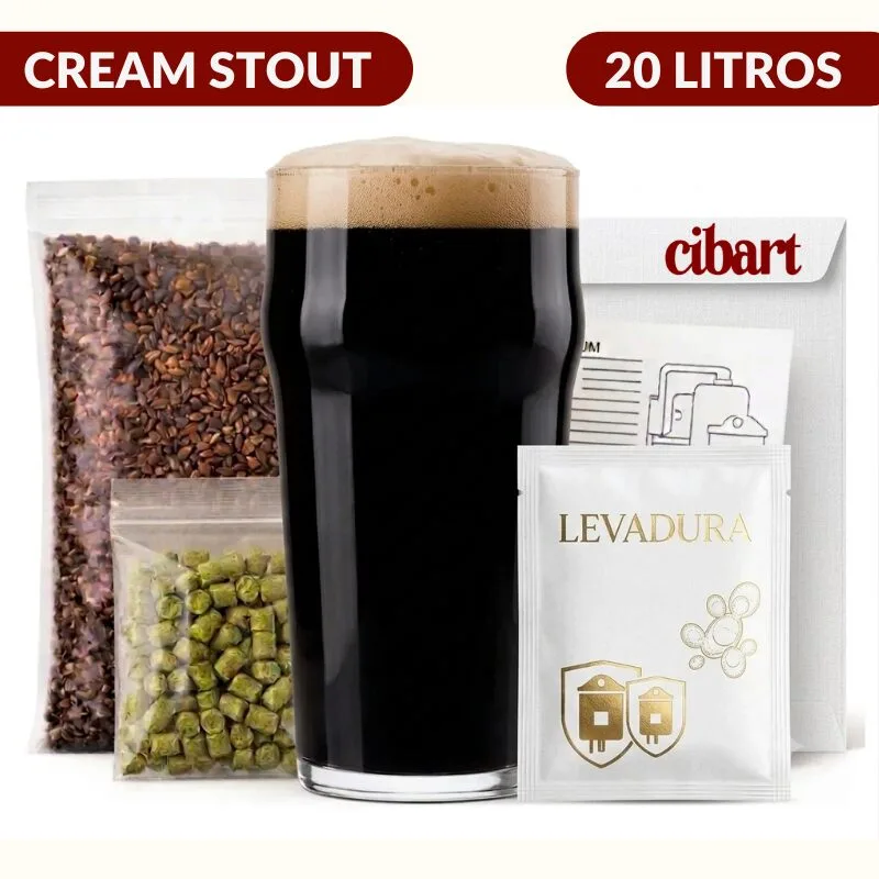 Kit de Insumos para Cerveza Cream Stout Kit de Insumos para Cerveza Cream Stout