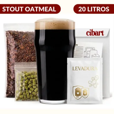 Kit de Insumos para Cerveza Stout Oatmeal