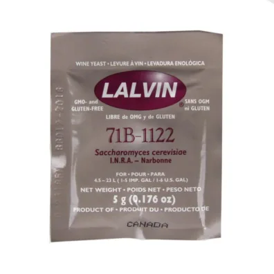 Levadura Lalvin 71b-1122