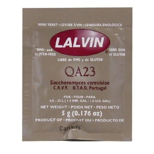 Levadura Lalvin QA23 x 5 grs