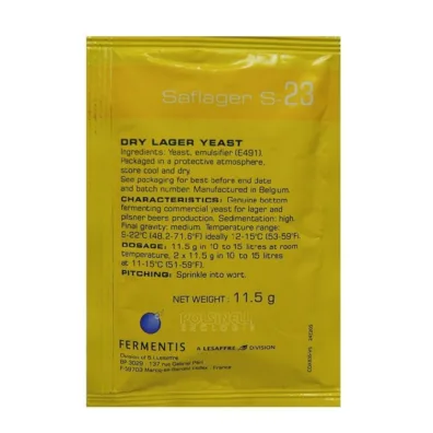 Levadura s-23 lager x 11 grs