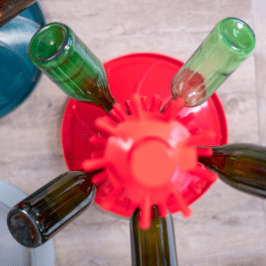 Rack Escurridor de Botellas Giratorio de 45 Pos