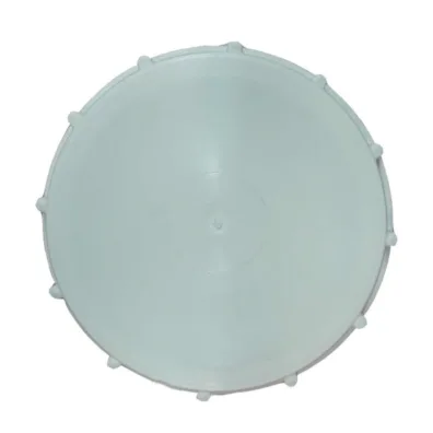 Tapa plastica para embotellador