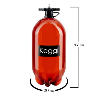 Barril Pet de 10 Litros Ball Lock Barril Pet de 10 Litros Ball Lock Keggi