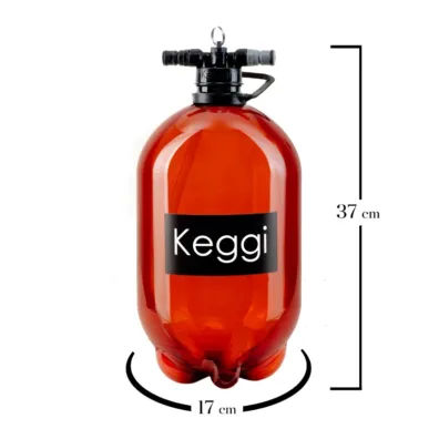 Barril Pet de 5 Litros Ball Lock Keggi