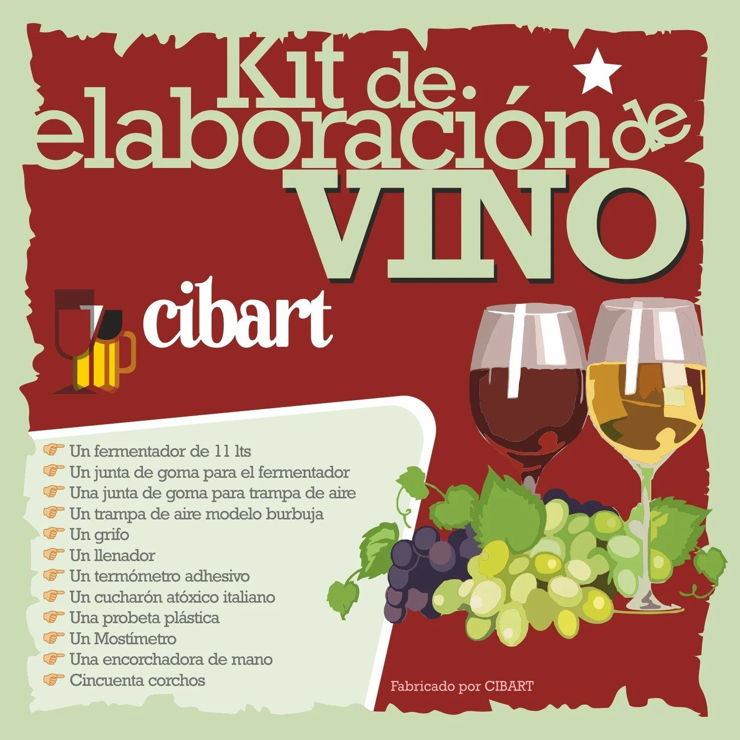 Kit de Elaboración de Vino Kit de Elaboración de Vino