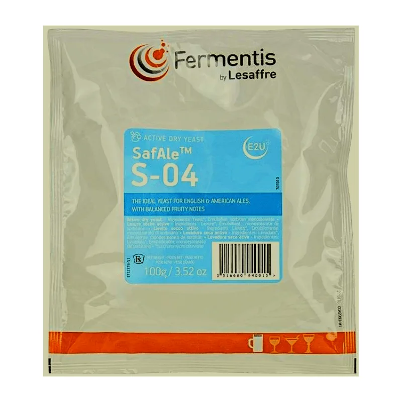 Levadura S-04 x 100 grs Levadura S-04 x 100 grs