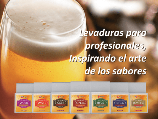 Tabla Comparativa, levaduras Angel