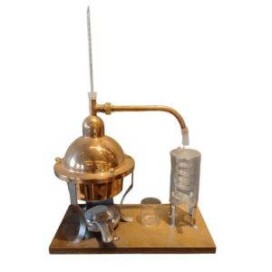 Destilador de Cobre de 1,5 litros con Termómetro