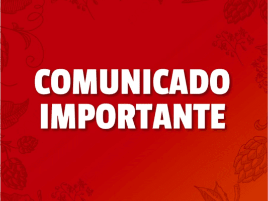 Comunicado Importante