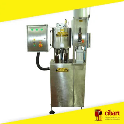 Llenadora Isobárica y Tapadora para Botellas de Vidrio