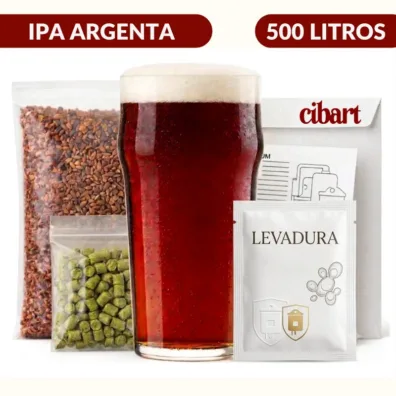 Combo Insumos de Cerveza IPA Argenta para 500 litros