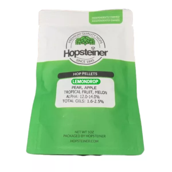 Lúpulo Lemondrop Hopsteiner x 28 grs