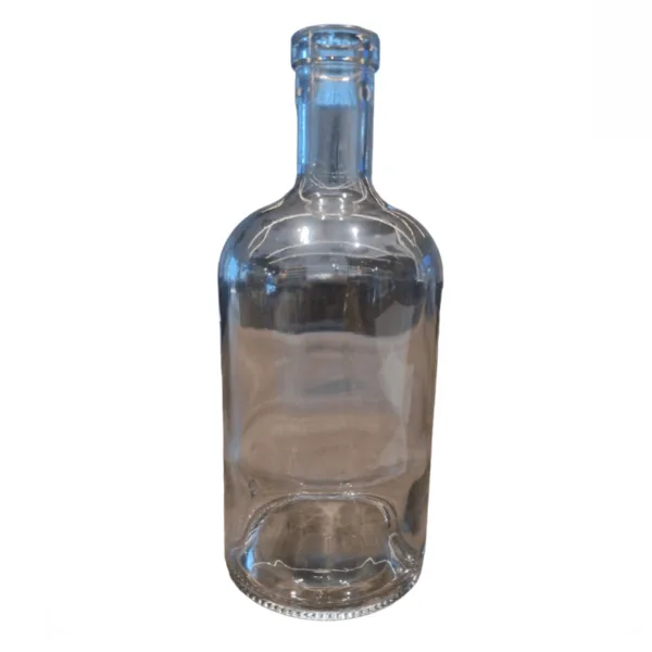 Botella de Vidrio Tipo Barrica de 750 cm3 x unidad