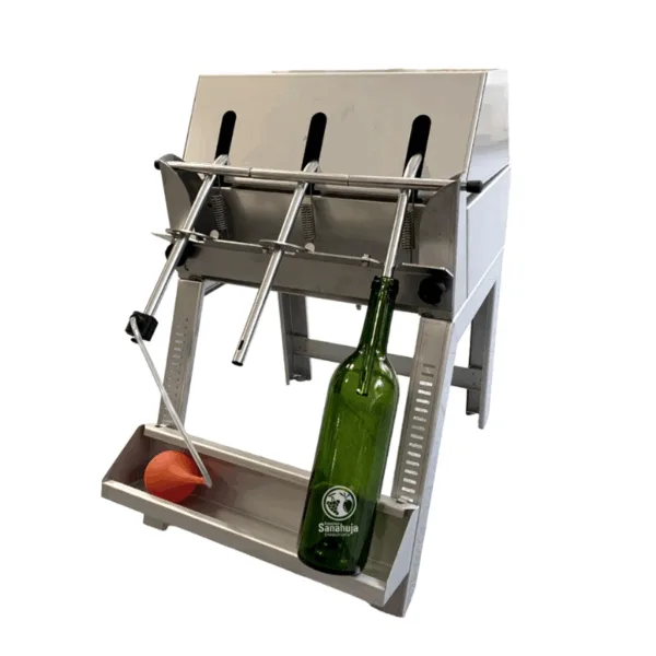 Llenadora de Botellas de Acero Inoxidable de 3 Picos