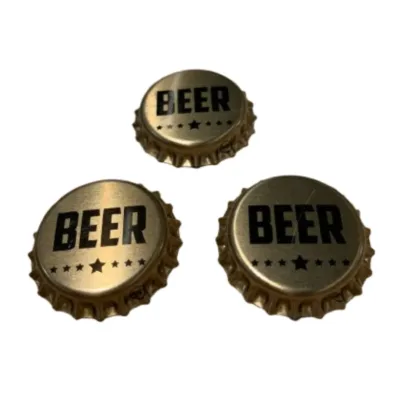 Tapas Corona Logo Beer Stella Oro x 100 Unidades