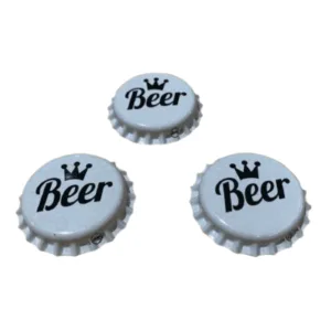 Tapas Corona Logo Beer Corona Blanco x 100 Unidades