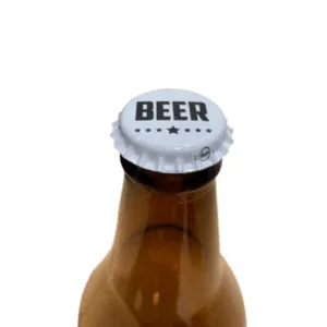 Tapas Corona Logo Beer Stella Blanco x 100 Unid