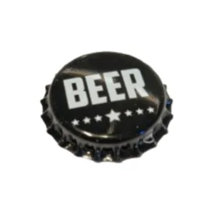 Tapas Corona Logo Beer Stella Negro x 100 Unidades