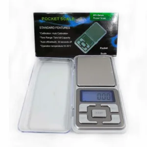 Balanza Digital de Precisión Portátil Gris