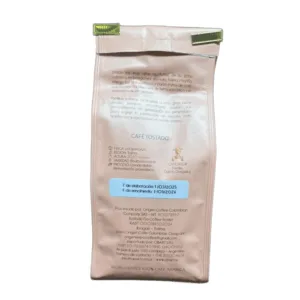 Café Tostado en Grano Manoa Bourbon Rosado 250 grs