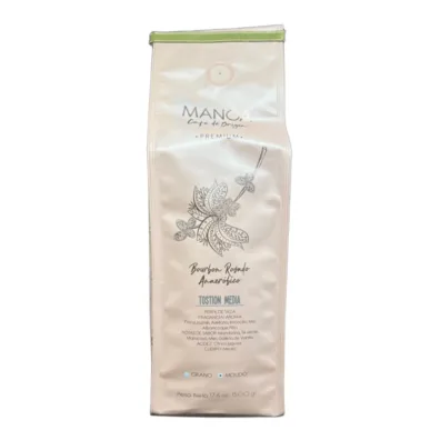 Café Tostado en Grano Manoa Bourbon Rosado x 500 grs