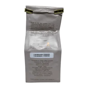Café Tostado en Grano Manoa Sudán Rumé Natural x 250 grs