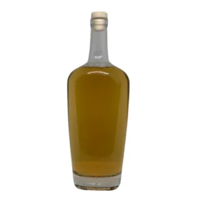 Botella de Vidrio Barrica Alta 750 cm3 con Tapón x Unidad