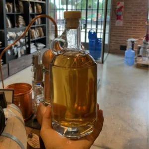 Botella de Vidrio Growler 750 cm3 con Tapón Unidad