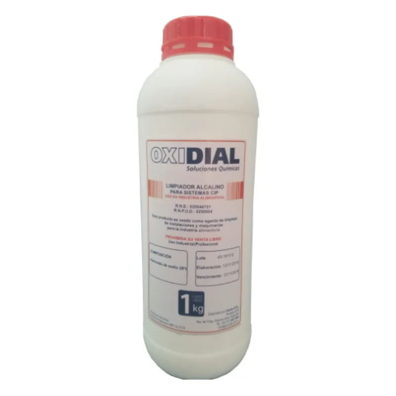 Detergente Alcalino x 1 Kg Oxidial Detergente Alcalino x 1 Kg Oxidial